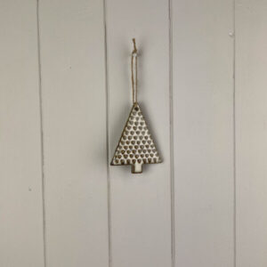 Beige Mottle Ceramic Hanging Tree Decoration