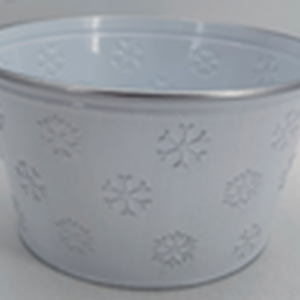 Frosted Snowflakes Bowl