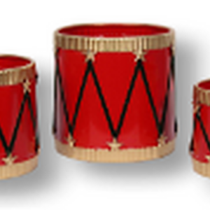Set/3 Zinc pot