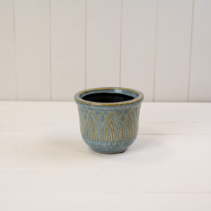 Blue Ceramic Pot
