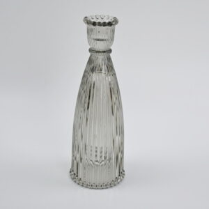 Smokey Brown Candle Holder Tall