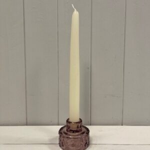 Amethyst Textured Candle Holder