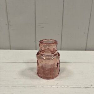 Small Rose Textured Candle Holder