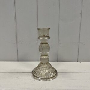 Medium Smokey Brown Decorative Candle Holder