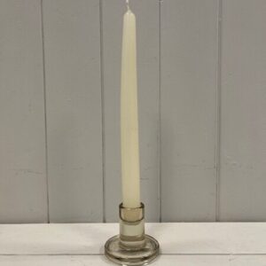 Smokey Brown Smooth Small Candle Holder