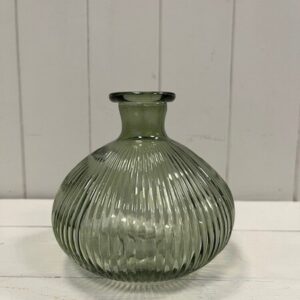 Vintage Green Decorative Bottle