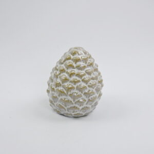 Ceramic Natural Pinecone Decoration Small