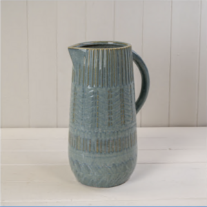Blue Ceramic Jug