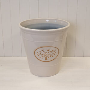 Cream Round Love Heart Tree Planter TD40cm