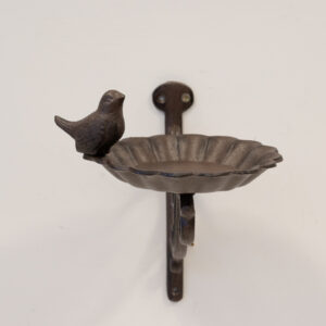 Cast Iron Bird Feeder with Bracket