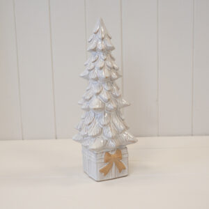 Ceramic Natural Christmas Tree on Box