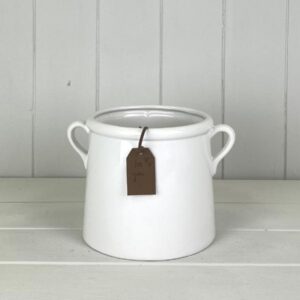 White For You" Vase"