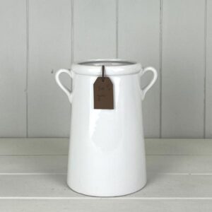White For You" Vase"