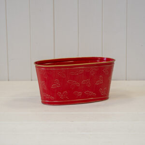 Christmas Holly Trough