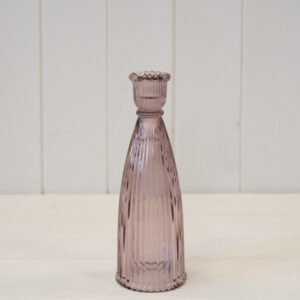 Amethyst Candle Holder Tall