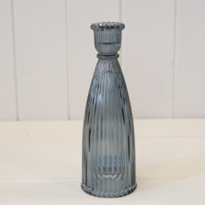 Blue Candle Holder Tall
